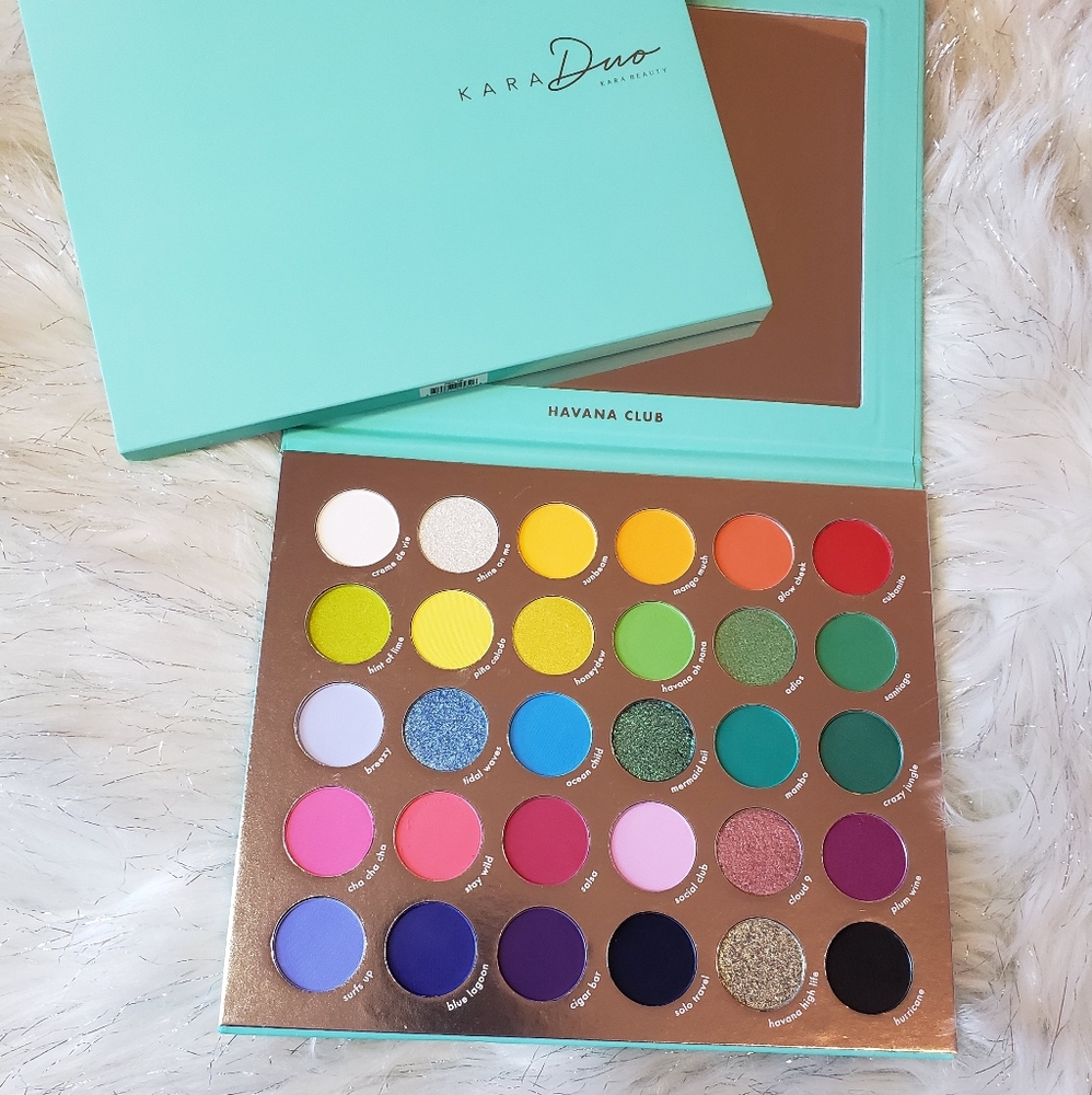 Havana Club Pro10 30 Color Eyeshadow Palette from Kara Beauty - Picture 3 of 5